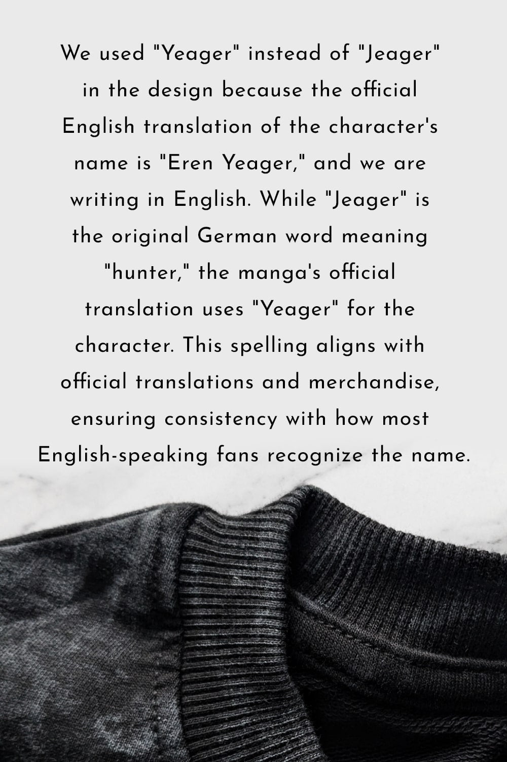 Eren Yeager v4 Oversized Shirt